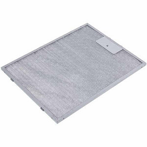 Grease filter for hood (metal) 262x335x8mm (for clips, universal)