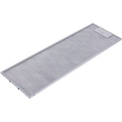 Grease filter for hood (metal) 177x533x8mm (for clips, universal)