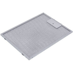 Grease filter for extractor hood (metal) 307x228x8mm (pinned, universal)