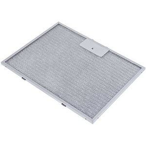 Grease filter for hood (metal) 322x246x8mm (for clips, universal)