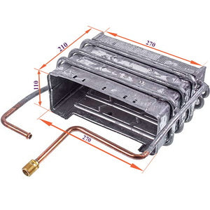 Heat exchanger (high-grade type) for gas water heater Etalon A 10