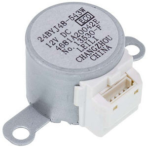 Stepper motor for curtain traction for LG 4681A20042E 24BYJ48-543W 12V rod 5x9mm