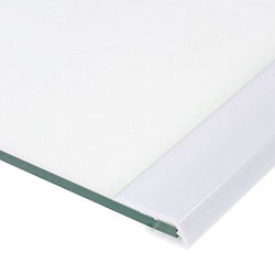 Police for refrigerator (glass with frames) Whirlpool 481010843870 485x345mm