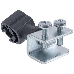 Holder folded steel galvanically galvanized with plastic 09/01 OC PL