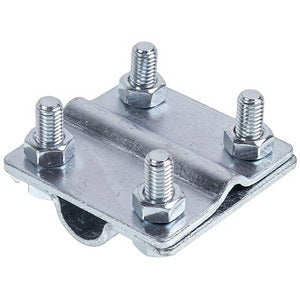 Clamp rod D=16mm/wire D=8-10mm galvanized steel 04/168.2 OS