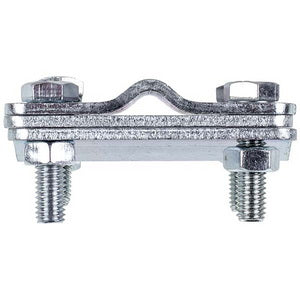 Clamp strip 40mm/wire D=8-10mm galvanized steel 44/8.3 OC