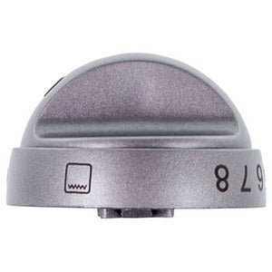 Knob for adjusting oven modes for stove Hansa 9070491 (sliver)
