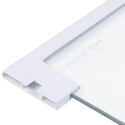 Front police for refrigerator AEG 2064639012 475x160x8mm (glass with frames)
