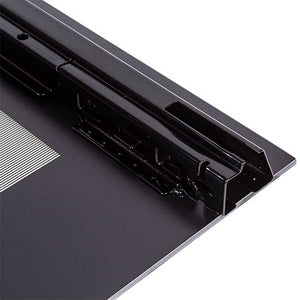 Outer door glass for Whirlpool oven 481011098629 595x475mm (with fastening)