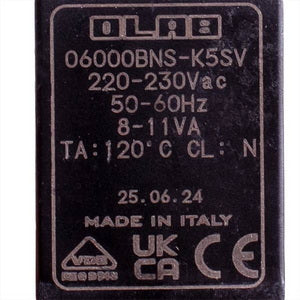 Solenoid valve for steam generator Tefal SS-1810002488 06000BNS-K5SV 220-230V 8-11VA