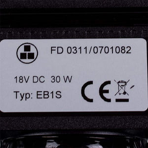 HighPower Electric brush for vacuum cleaner Bosch 17002172 (in pipe D=38mm) white