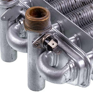 Bithermal heat exchanger for gas boiler China 12-18 kW