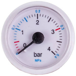 Pressure gauge D=40 mm 1/8&apos&apos for gas boiler China