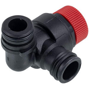 Запобіжний клапан 3 бар кутовий для газового котла Protherm Рись, Saunier Duval 0020129724
