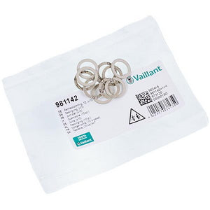 Set of paronite gaskets 1/2&apos&apos (10 pcs.) for gas boiler Vaillant 981142