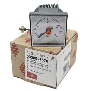 Манометр 0-4 бар для котла Protherm Грізлі v.12, Ведмідь v.10-16, Тигр v.12, Скат v.10 0020027570