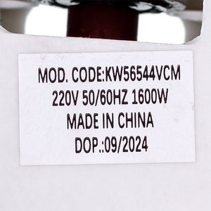 Двигун для пилососа Koolwen KW56544VCM D=121/90mm H=109/38mm 1600W (з виступом)