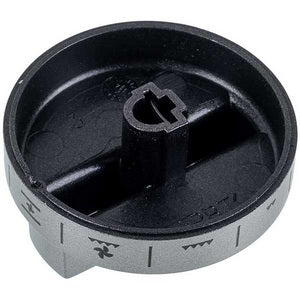 Ручка регулювання режимів духовки з лімбом для плити Gorenje 469978 сріблястий