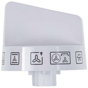 Ручка регулювання режимів духовки для плити Electrolux 140205198041 білий