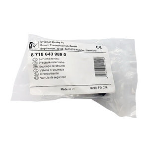 Запобіжний клапан для конденсаційного котла Buderus Logamax plus GB172/GB072, Bosch Condens 5000/5700i/7000i 87186439890