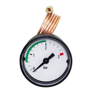 Манометр Cewal 0-3 бар D=42 мм для газового котла Vaillant atmo/turbo MAX/TEC pro/plus VU/VUW 101271