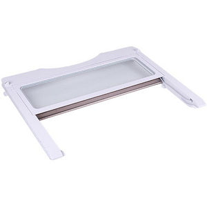 Полиця фреш-зони (розсувна) для холодильника Samsung DA97-07830A 483x370mm (скляна, з обрамленням)