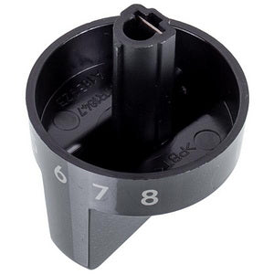 Ручка регулювання пальника для духової шафи Electrolux 140198831053 чорна