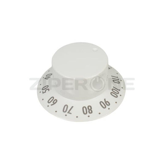 Oven timer knob 232187 for Gorenje stove white