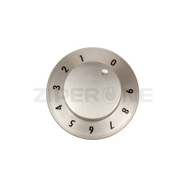 Burner control knob for electric stove Gorenje silver