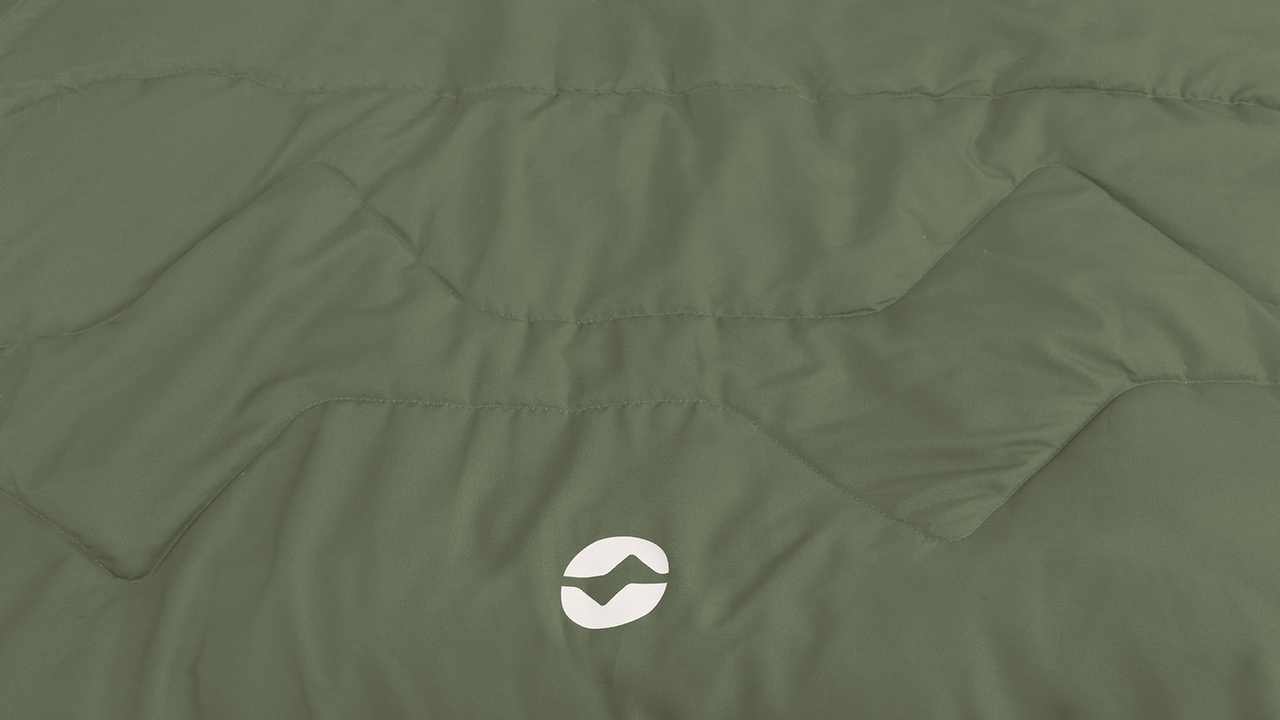 Sleeping bag Outwell Pine/+2°C Olive Green Left (230344)