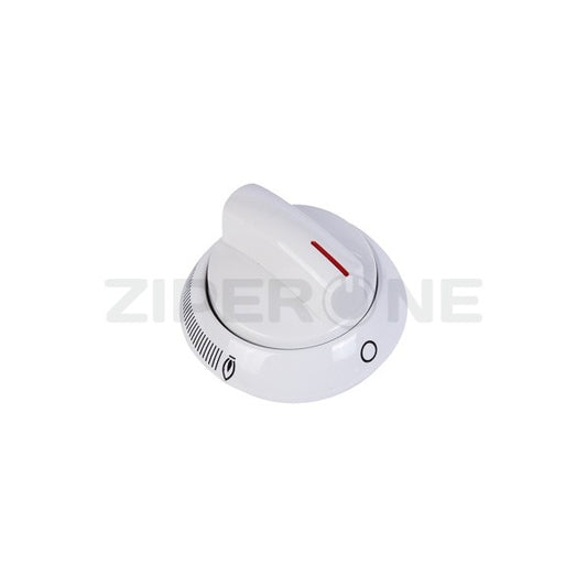 Control knob 188155 gas stove Bosch white