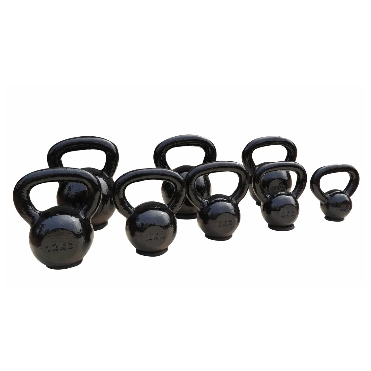 Kettlebell Toorx 20 kg with gum stand Black (KGV-20)