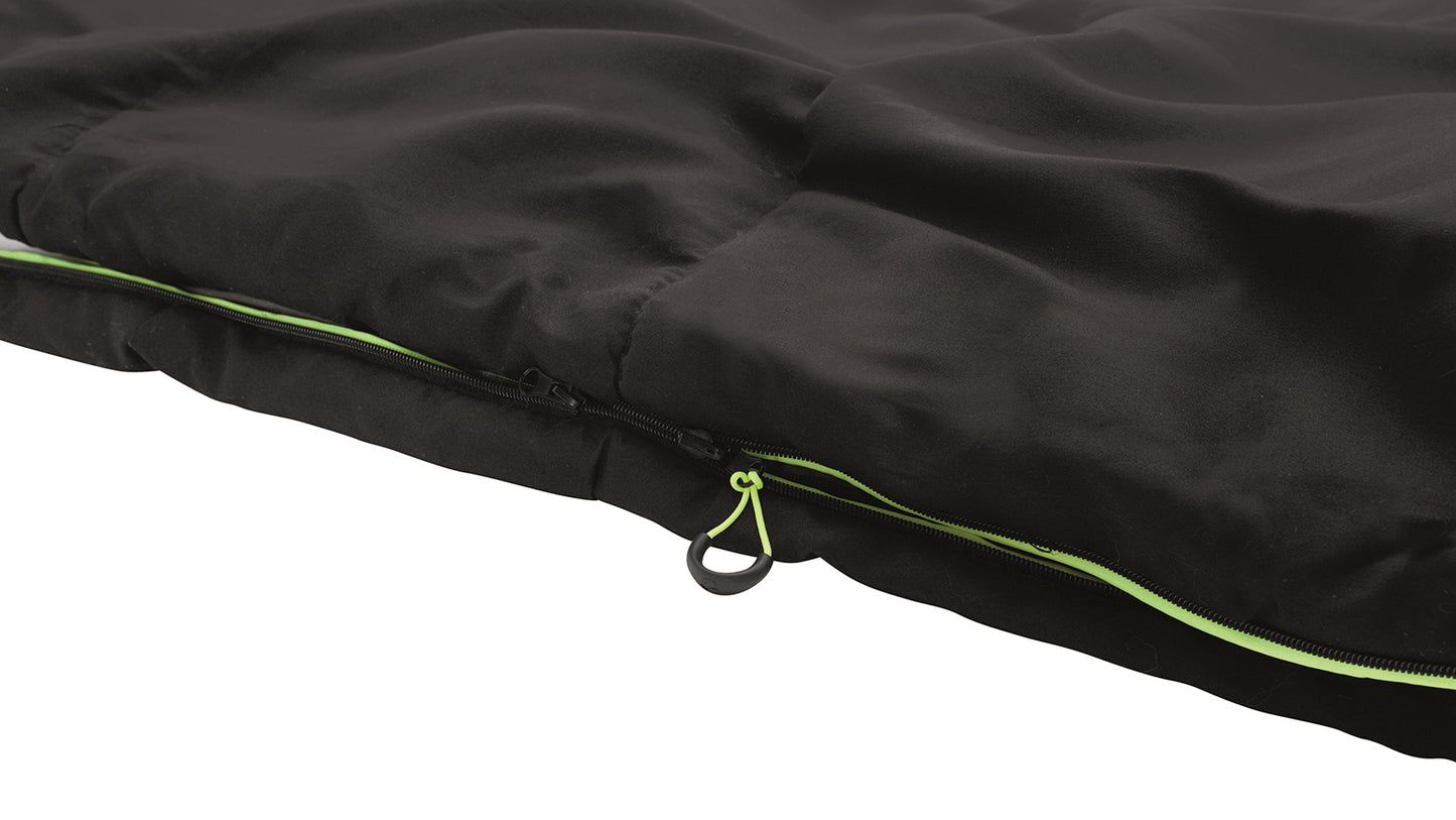 Sleeping bag Outwell Celebration Lux/+4°C Black Left (230360)