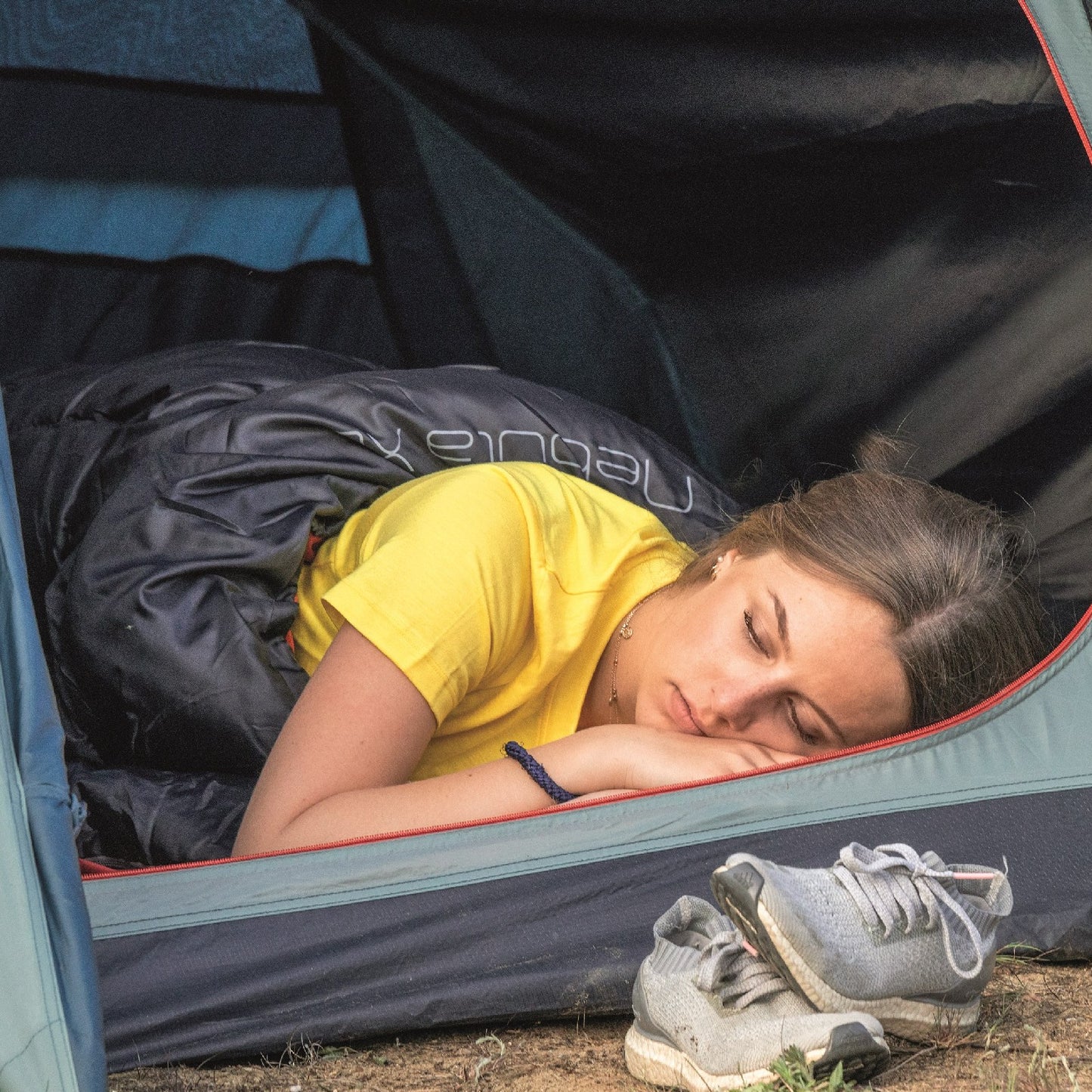 Sleeping bag Easy Camp Nebula XL/0°C Black Left (240158)