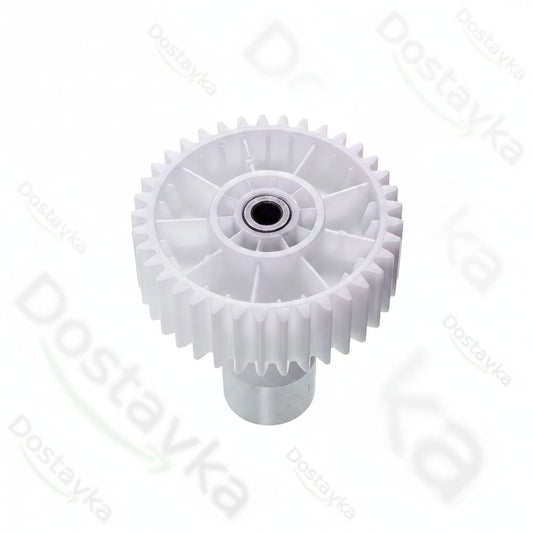 Шестерня средняя для мясорубки Bosch 10018164 D=77 мм, H=89 мм, Z=12 внутренних / 37 косых