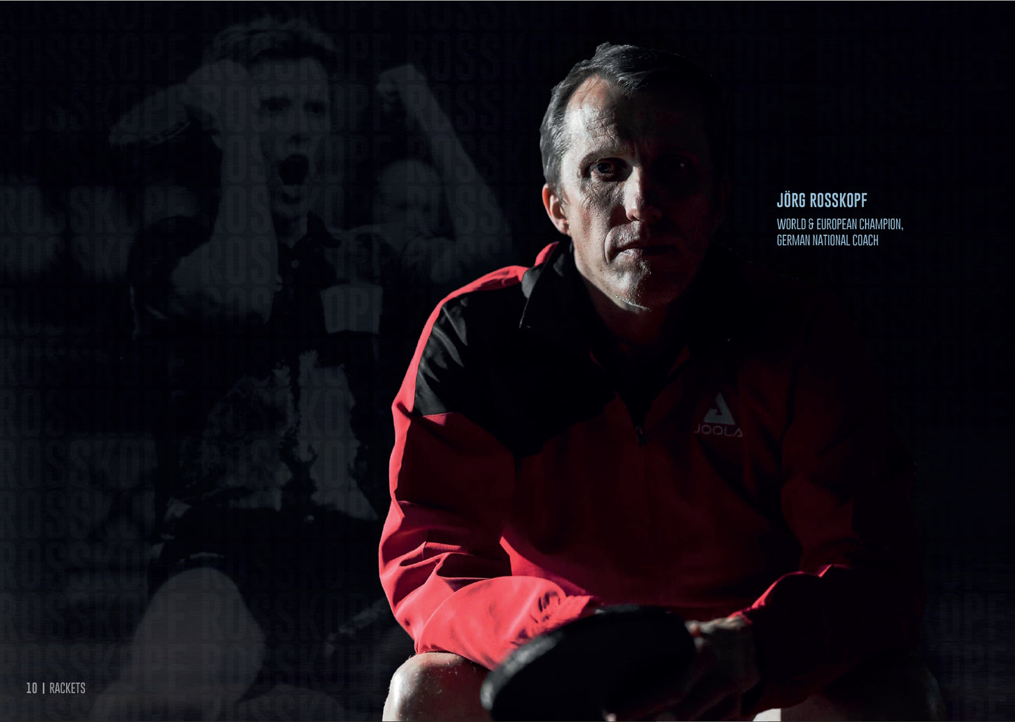 Joola Rosskopf Attack Table Tennis Racket (53133)