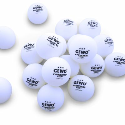 Balls for table tennis Gewo Trainingsball 40+ 6 pcs (85921200)