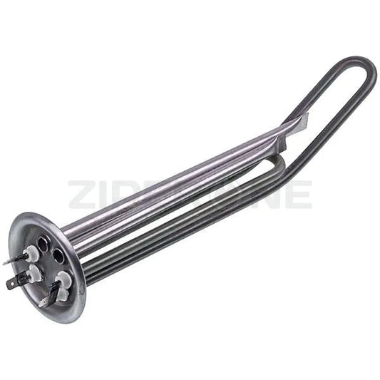 Water heater boiler heating element 2000W (stainless steel) L=280mm, flange 72mm (anode M6)