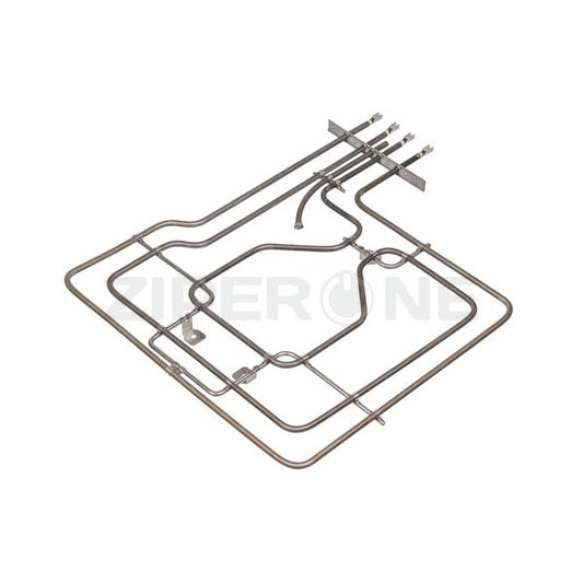 Upper heating element (grill) for oven 2800W (1100+1700W) 230V B=350mm L=390mm Bosch