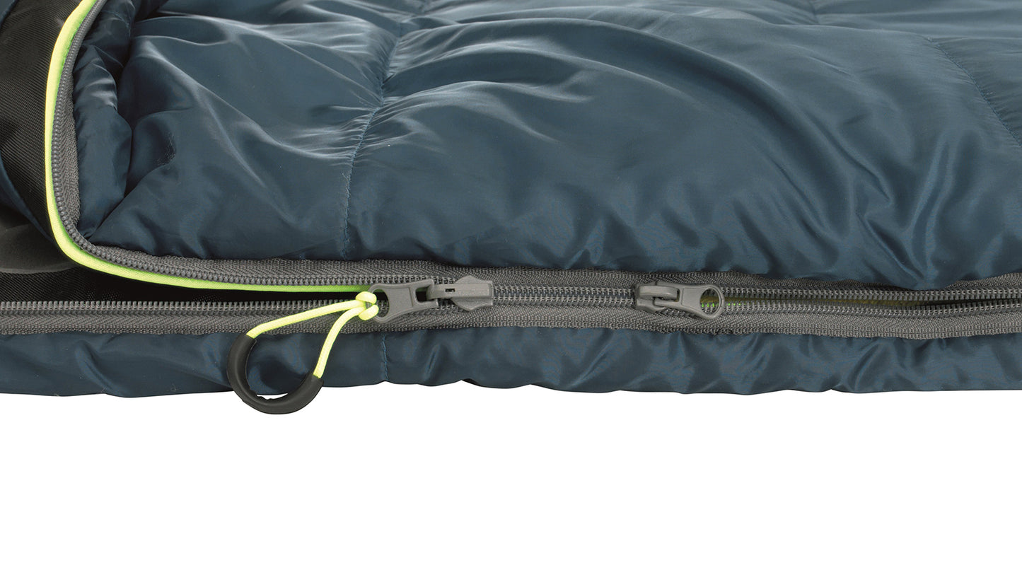 Sleeping bag Outwell Canella/+9°C Night Blue Left (230357)