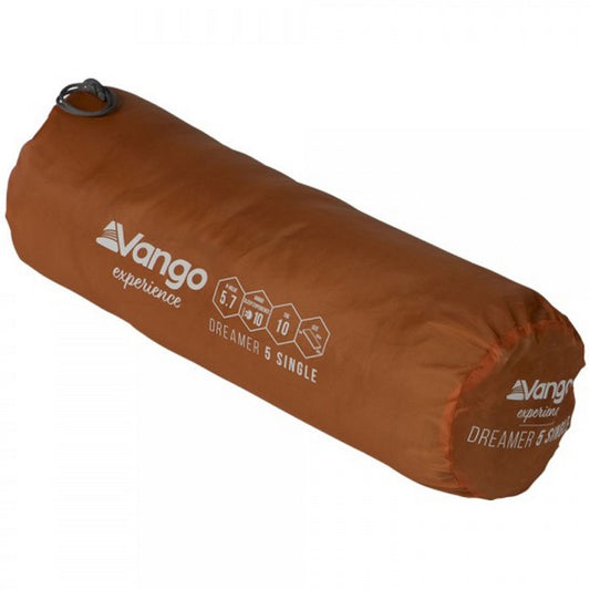 Kilimok self-inflating Vango Dreamer 5 Single Citrus Orange (SMQDREAMEC28A11)