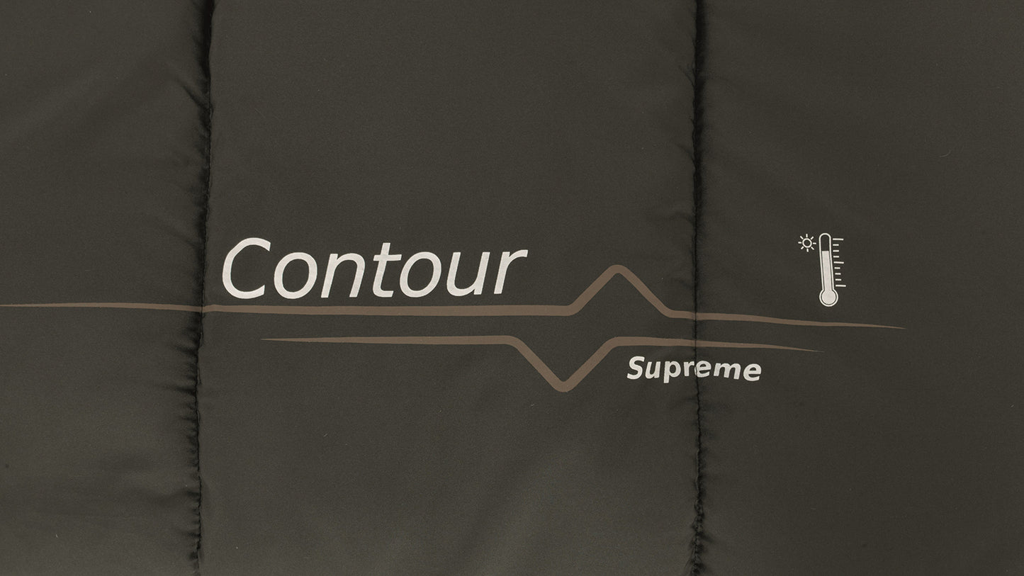 Sleeping bag Outwell Contour Supreme Reversible/-4°C Coffee Left (230369)