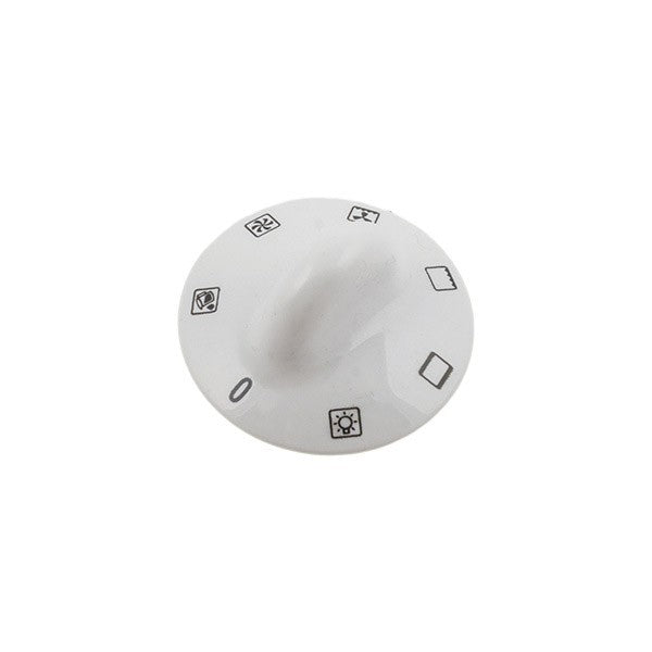 Oven mode control knob for Gorenje stove white