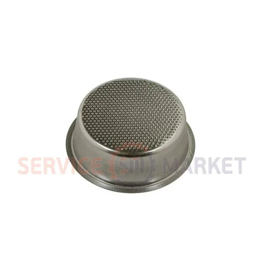 Filter-sieve for two pores. D=52mm D edge=60mm H=20mm for coffee maker DeLonghi