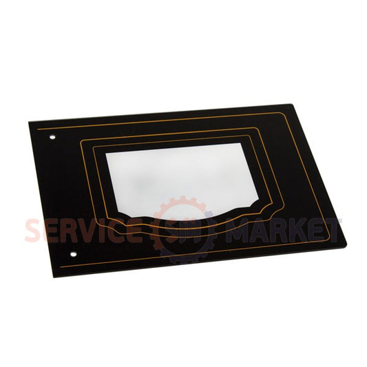 External door glass for microwave oven Gorenje 462418