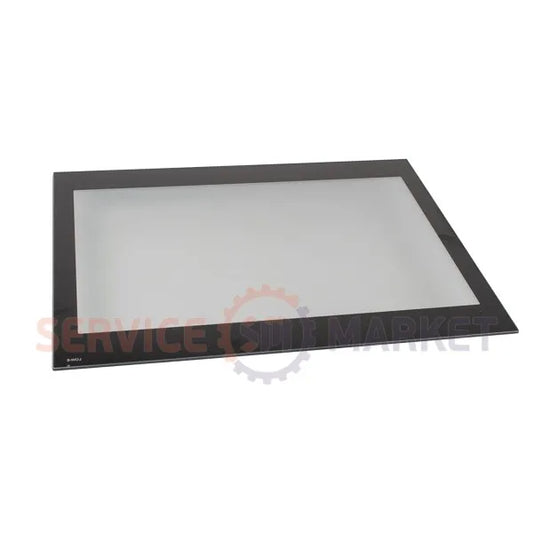 Inner door glass for oven 520x400mm Beko