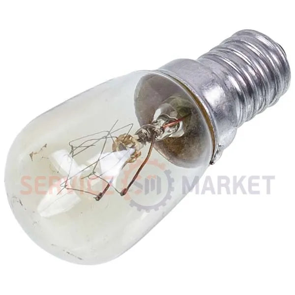 Any refrigerator model 15W 240V E14 interior lighting bulb