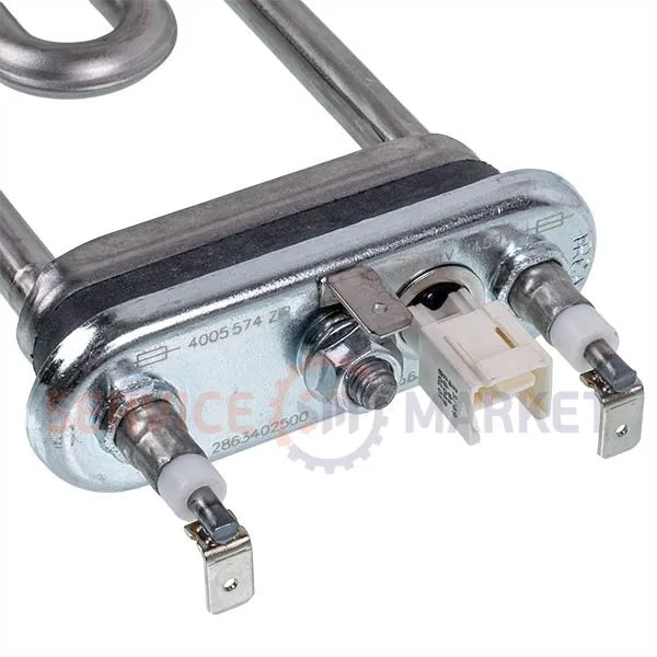 Beko washing machine Tank heating element 2863402500 TPD 185-SB-1450 L=185mm 1450W