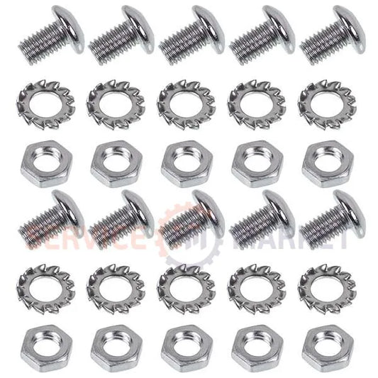Whirlpool, Electrolux, Zanussi washing machine support bolts 10 (pcs) stainless steel
