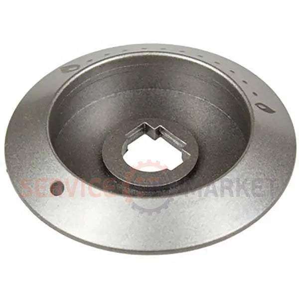 Limb (disk) of the burner control knob of the Gorenje gas stove silver